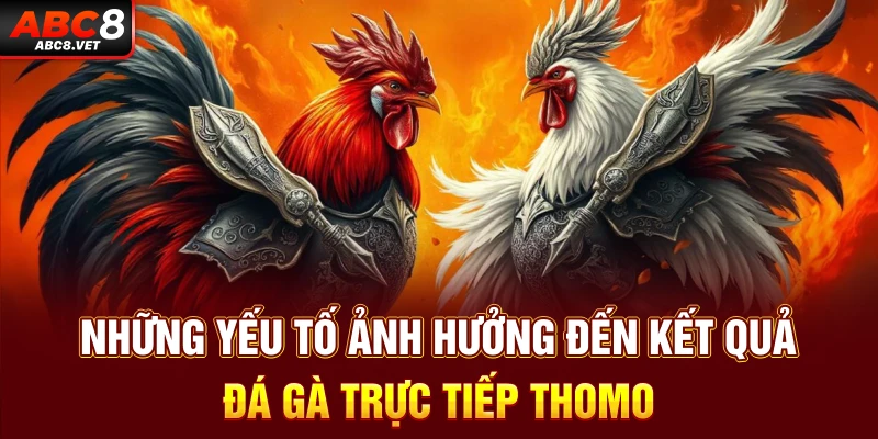 Những yếu tố ảnh hưởng đến kết quả đá gà trực tiếp Thomo